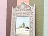 Wood Carved Moroccan Mirror