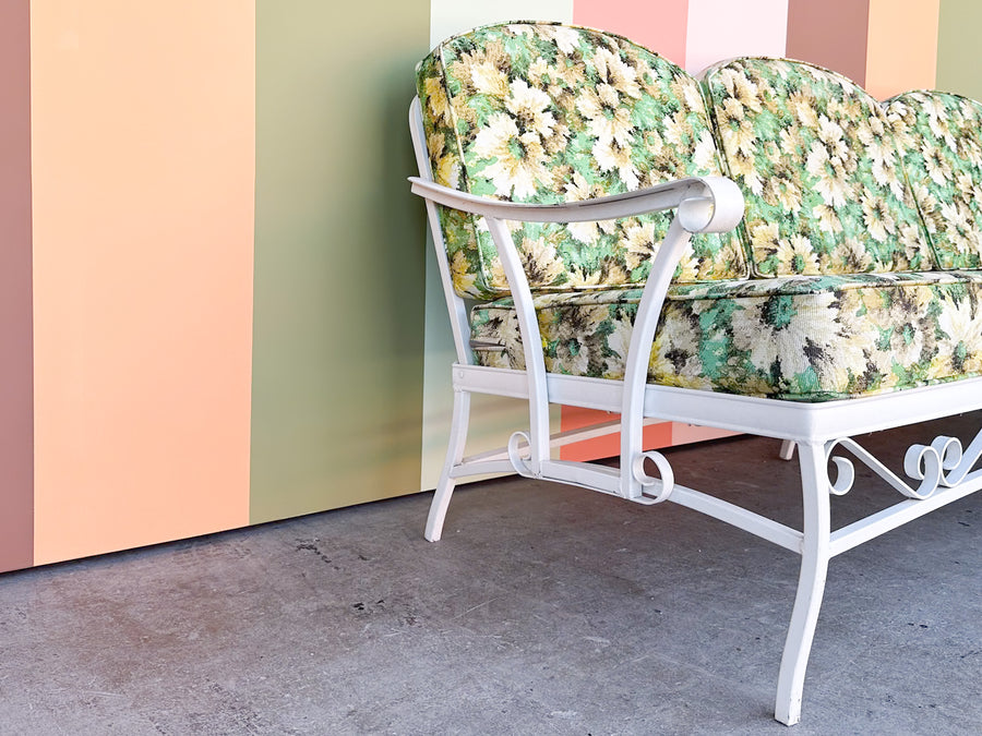 Palm Beach Style Aluminum Sofa