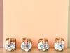 Set of Eight Shellegance Napkin Rings