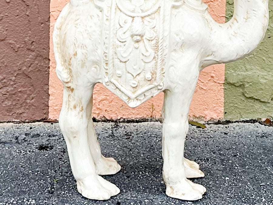 Ceramic Camel Garden Seat