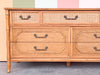 Natural Faux Bamboo Dresser