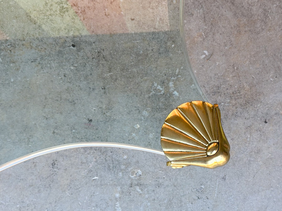 Regency Shell Motif Coffee Table
