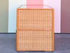 Low Slung Coastal Rattan Chest