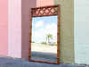 Handsome Chippendale Faux Bamboo Mirror