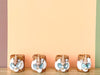 Set of Eight Shellegance Napkin Rings