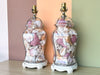 Pair of Old Florida Shell Lamps