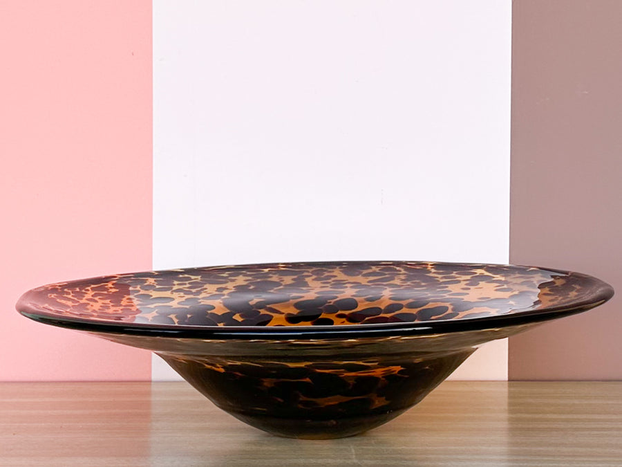 Tortoiseshell Glass Bowl