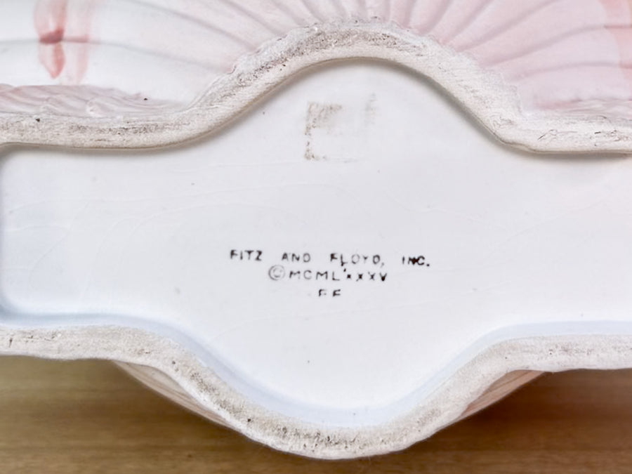 Fitz and Floyd Shell Vase