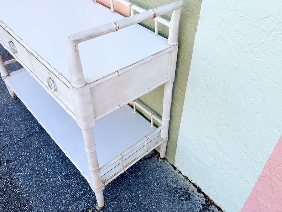 Thomasville Faux Bamboo Server