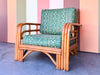 Old Florida Rattan Lounge Chair