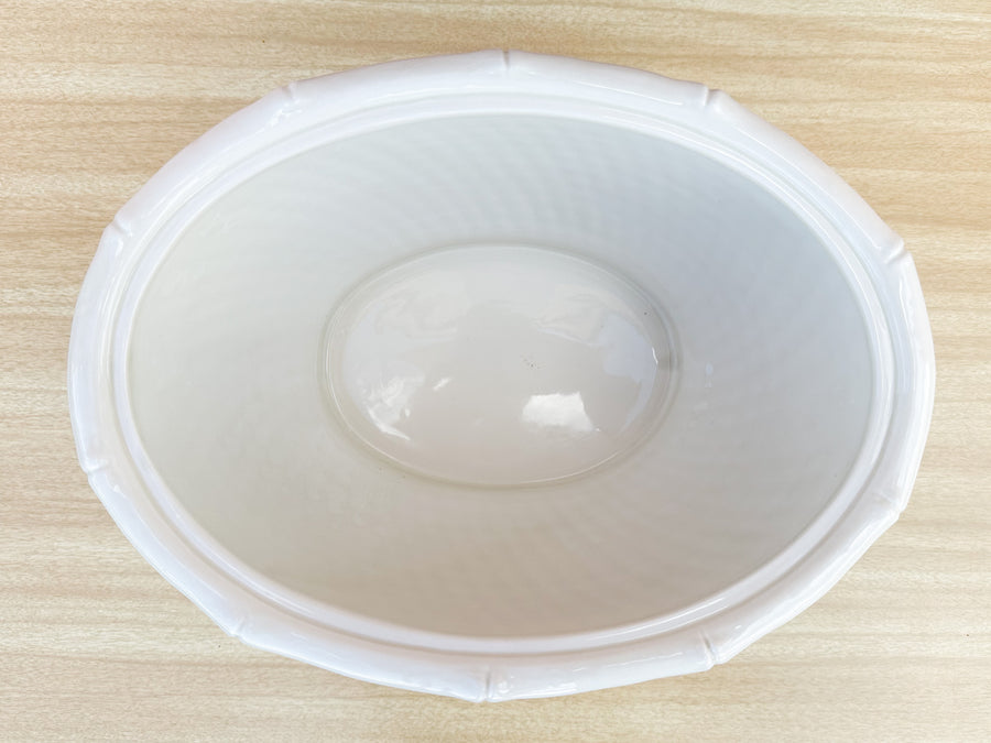 Cheetah Faux Bamboo Tureen