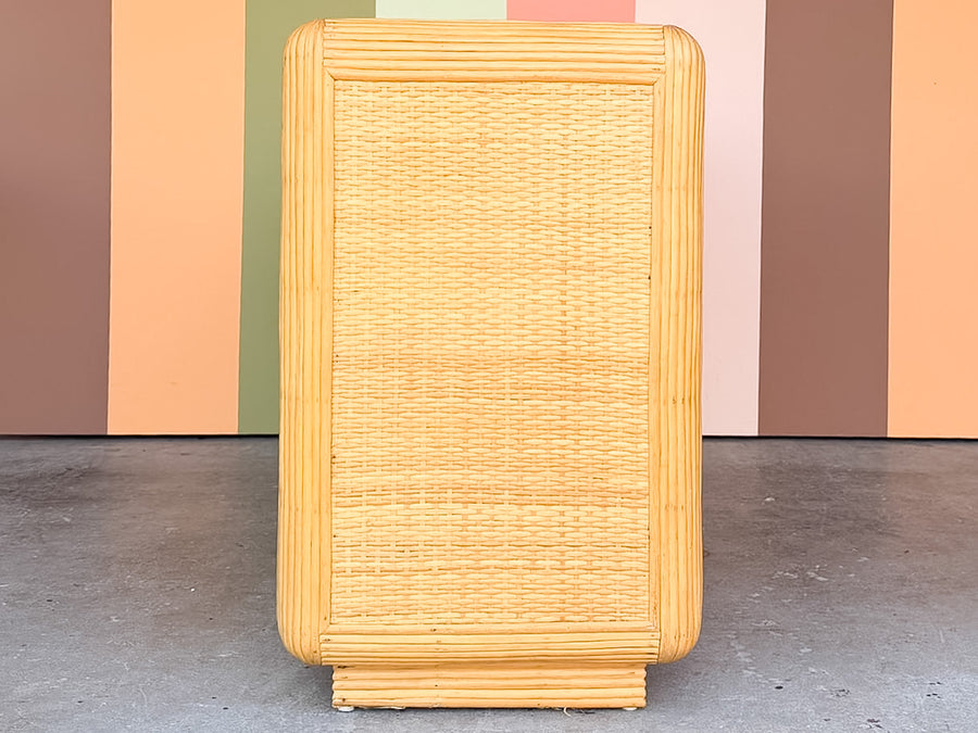 Island Style Rattan Wrapped Dresser