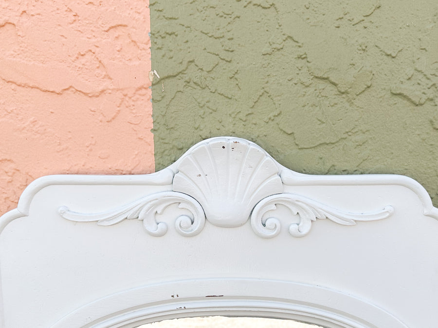 Pair of Shell Motif Mirrors