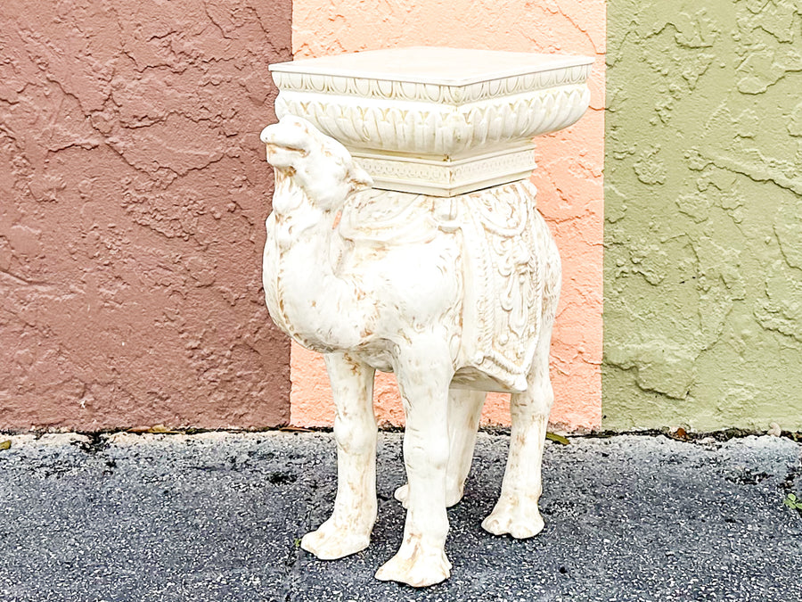 Ceramic Camel Garden Seat
