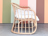 Cute Coastal Rattan Loveseat