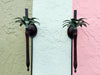 Pair of Palm Tree Wall Sconces