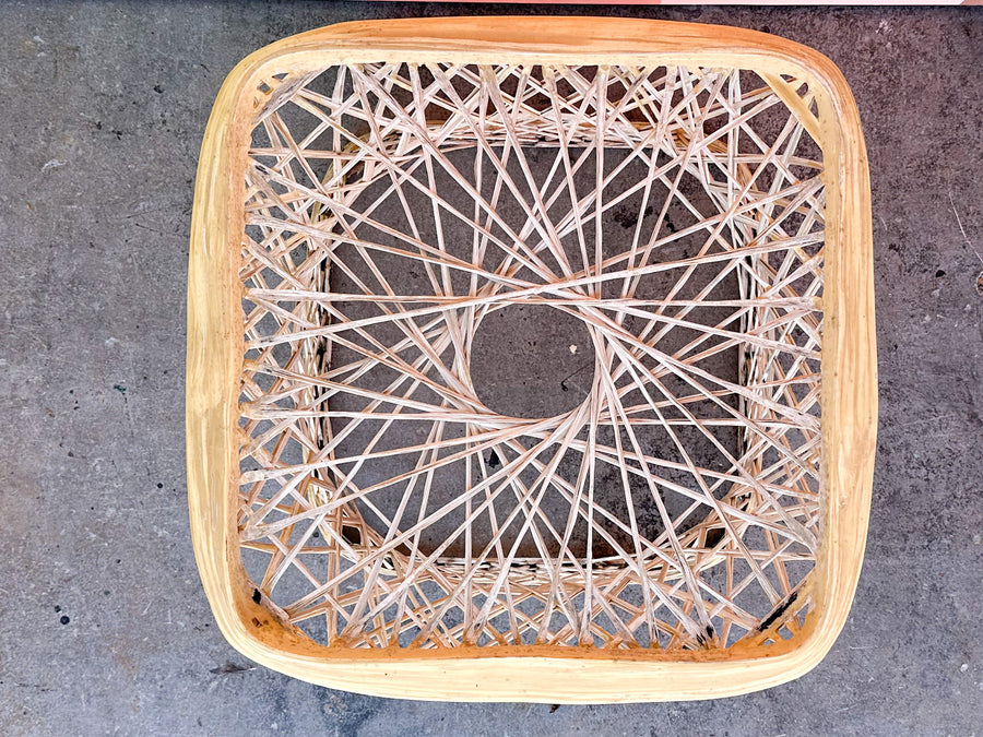 Webspun Ottoman