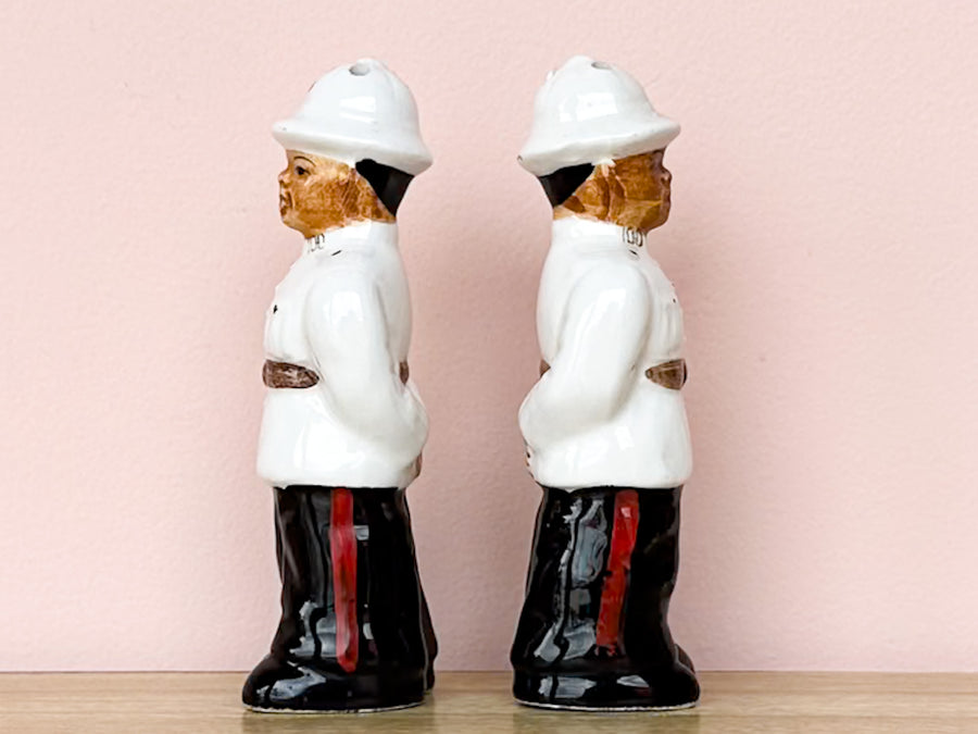 Bahamian Police Salt and Pepper Set