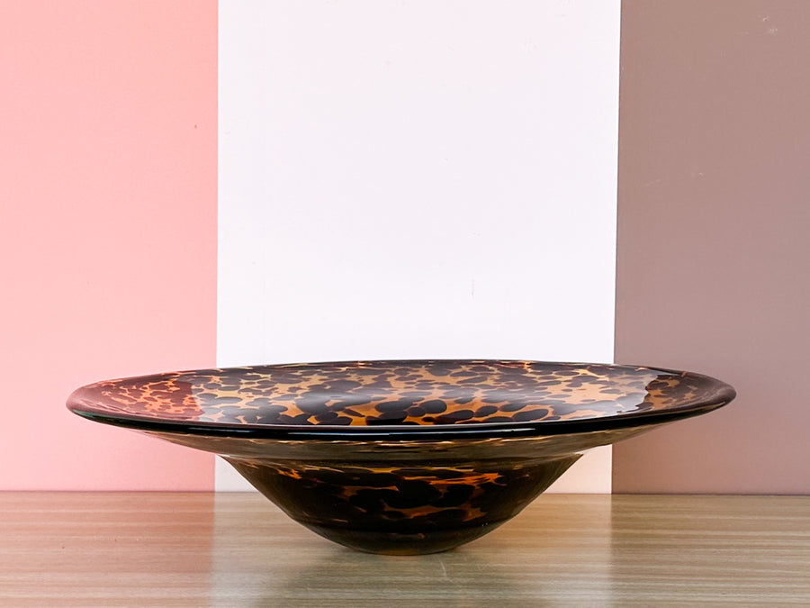 Tortoiseshell Glass Bowl