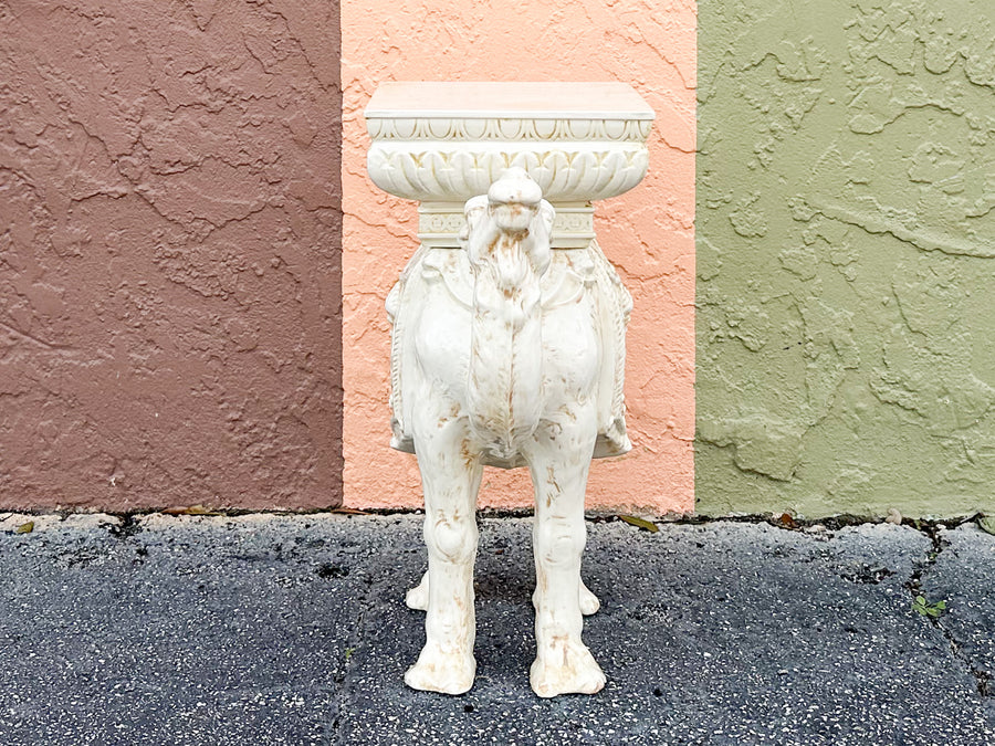 Ceramic Camel Garden Seat