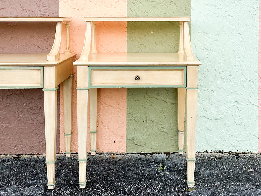 Pair of Regency Style Side Tables