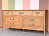 Natural Faux Bamboo Dresser
