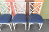 Set of Four Rattan Dining Chairs