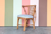 Barrel Back Rattan Accent Chair