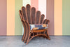 Rattan Flower Chair