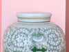 Seafoam Green Temple Jar