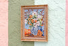 Floral Chinoiserie Needlepoint Art