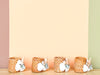 Set of Eight Shellegance Napkin Rings