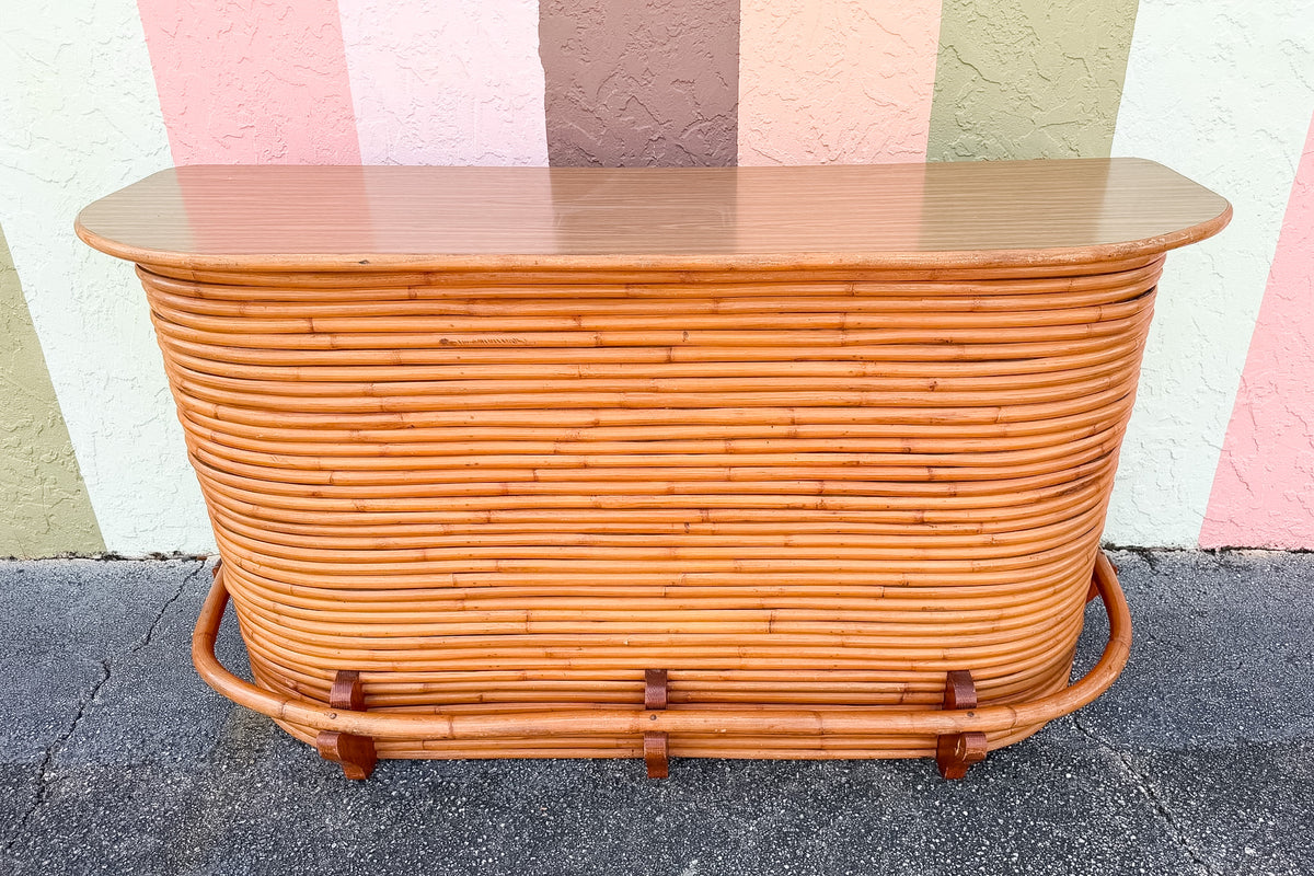 Old Florida Rattan Bar