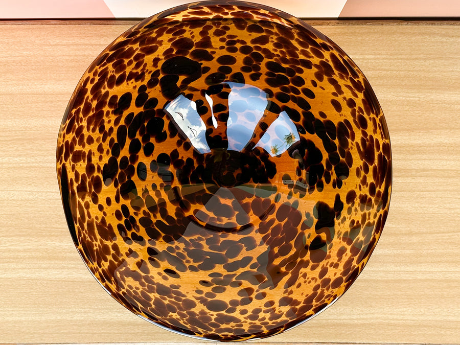 Tortoiseshell Glass Bowl