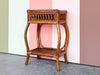 Petite Rattan Side Table