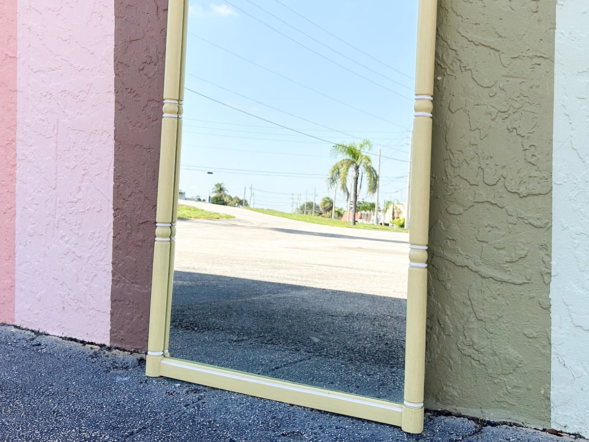 Thomasville Lattice Faux Bamboo Mirror
