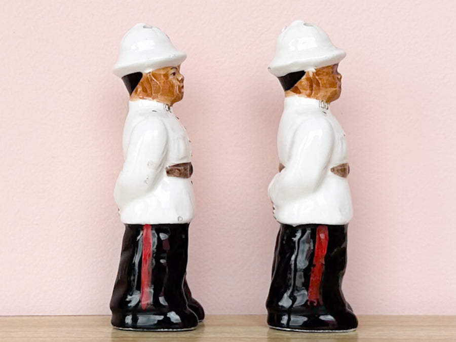Bahamian Police Salt and Pepper Set