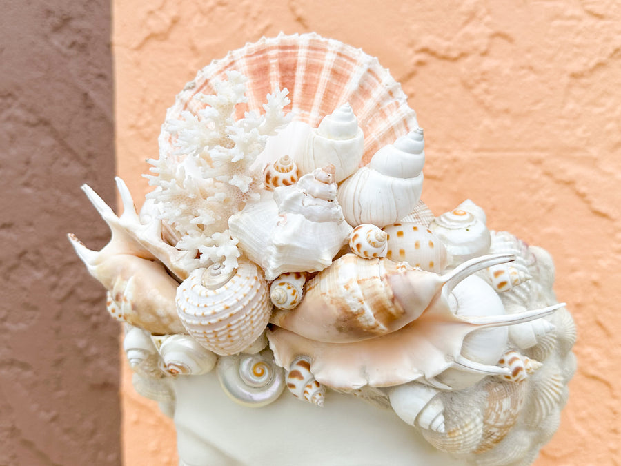 Extra Large Shellegance Bust Cachepot
