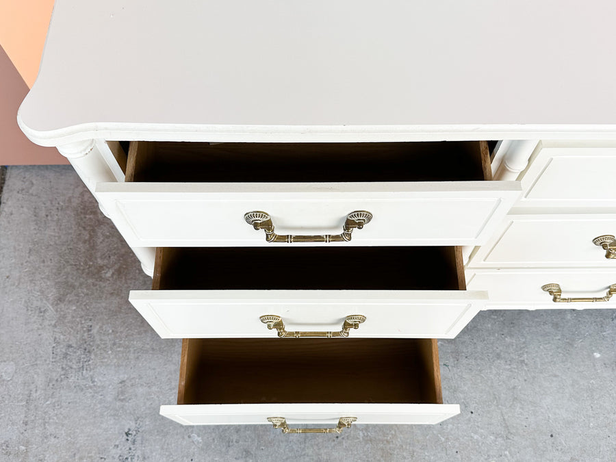 Palm Beach Style Faux Bamboo Dresser