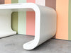 Large Made Goods Faux Raffia Desk