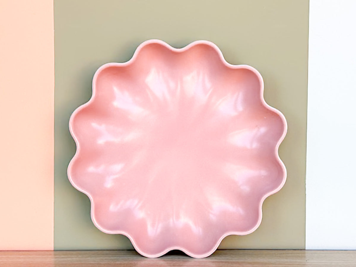 1930's Catalina Pottery Scalloped Dish