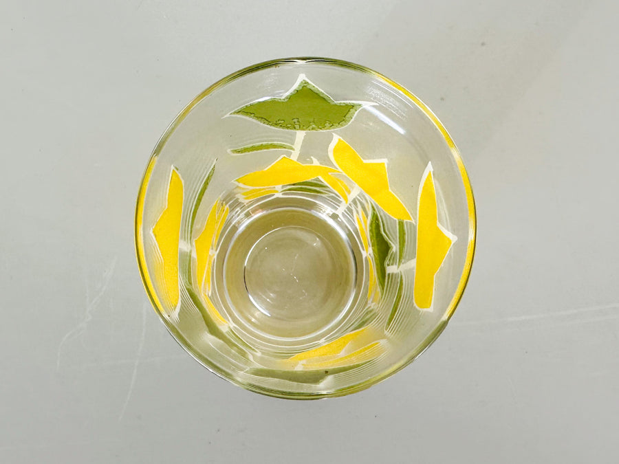 Set of Four Cute Tulip Glassware