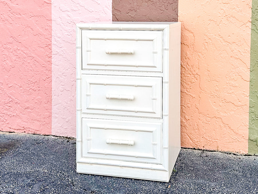 Faux Bamboo Desk Drawers