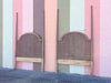 Pair of Roche Style Cane Twin Headboards