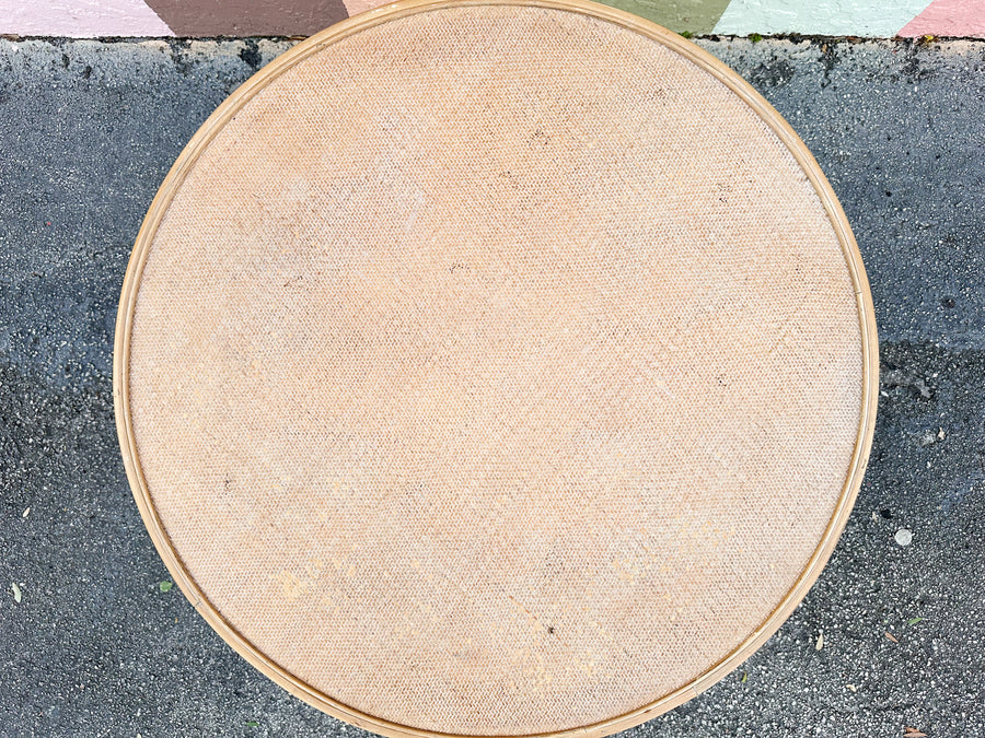 Coastal Rattan and Seagrass Entry Table