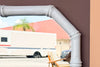 Pair of Faux Bamboo Mirrors