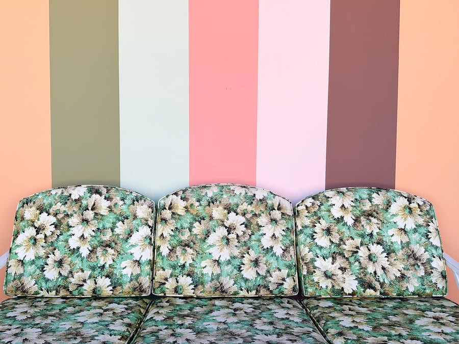 Palm Beach Style Aluminum Sofa