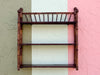 West Indies Style Wood and Bamboo Shelf