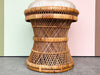 Cute Coastal Rattan Stool