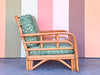 Old Florida Rattan Lounge Chair